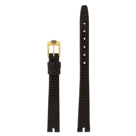 10mm gucci leather watch strap|genuine gucci straps.